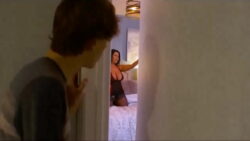 Naked chubby goddess unhurriedly masturbates on couch