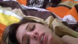 Slavegirl in bondage is being fucked by her cruel captor